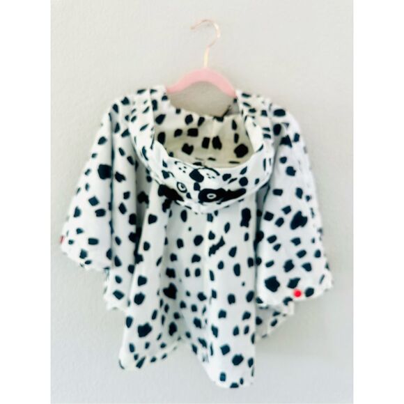 NWT Stella McCartney Kids Dalmatian Print Hooded Rain Poncho.  Size 4 - Picture 8 of 10